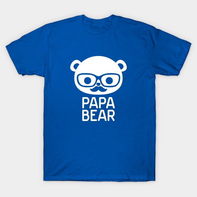 Papa Bear T-Shirt by hya_bm